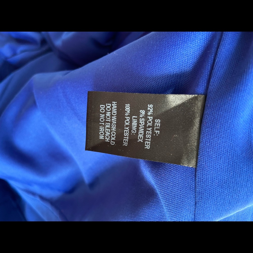 Lulu's Blue Midi Dress - Picture 7 of 8